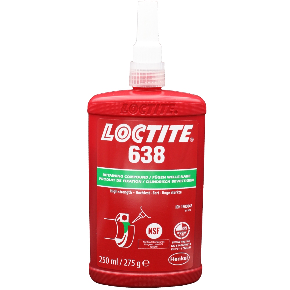 pics/Loctite/Copyright EIS/Bottle/638/loctite-638-fast-curing-retaining-compound-green-250ml-bottle-001.jpg
